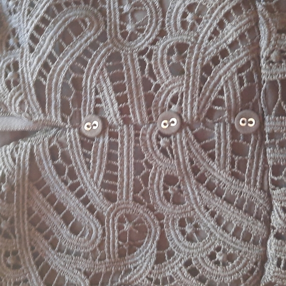 Tularosa City jumpsuit black lace extra small - Picture 12 of 16